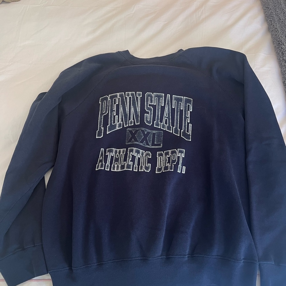 Penn State Athletic Dept. Men's Navy Sweater